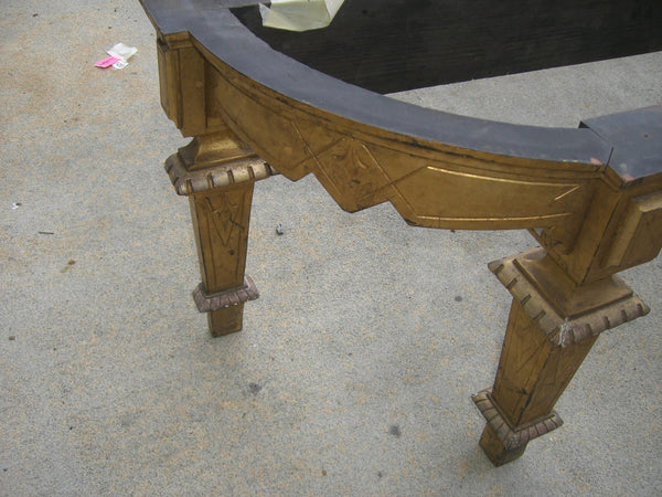 Eastlake Stand American Aesthetic Gilt Marble Top Console, , Tables, Deep South Antiques Deep South Antiques