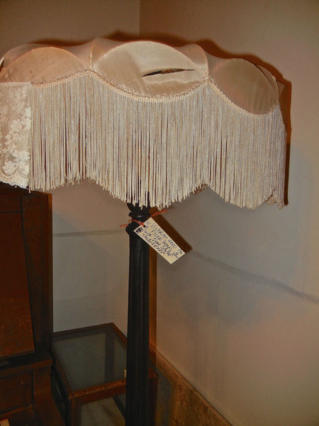 Victorian Wood Turned Tall Lamp