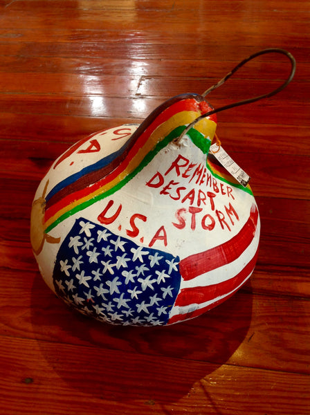 Folk Art Americana patriotic Outsider BF Perkins