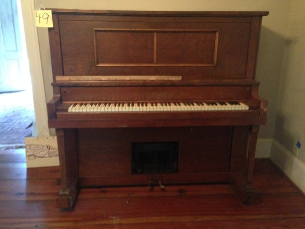 Cable-Nelson Upright Player Piano circa 1930 For Cocktail Bar or Wine Display, , Cabinets, Deep South Antiques Deep South Antiques