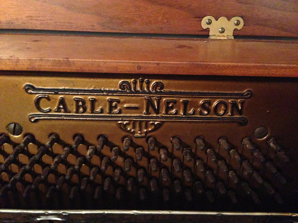 Cable-Nelson Upright Player Piano circa 1930 For Cocktail Bar or Wine Display, , Cabinets, Deep South Antiques Deep South Antiques
