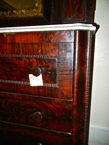 Dining Room Hutch Cabinet with Center Mirror, , Cabinets, Deep South Antiques Deep South Antiques