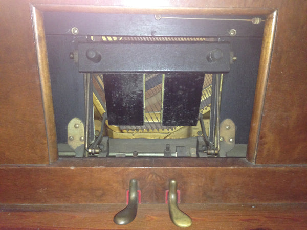 Cable-Nelson Upright Player Piano circa 1930 For Cocktail Bar or Wine Display, , Cabinets, Deep South Antiques Deep South Antiques
